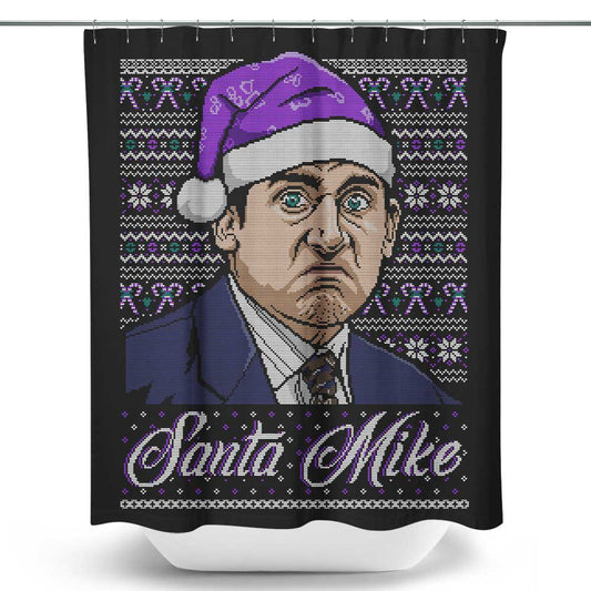 Santa Mike - Shower Curtain