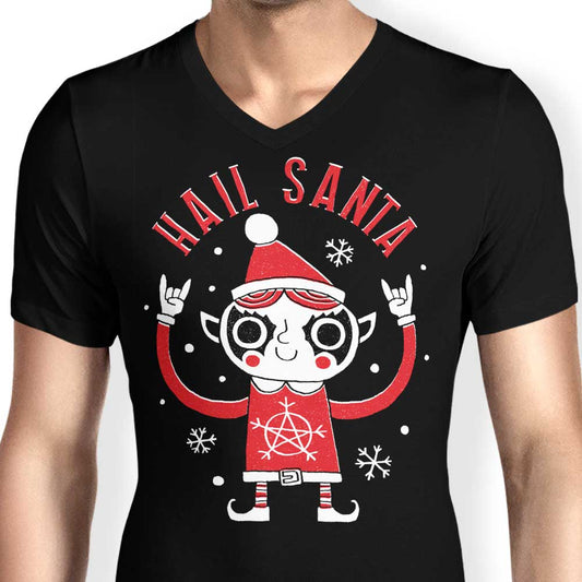 Santa Worship - Men's V-Neck