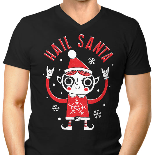 Santa Worship - Men's V-Neck