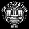 Save the Clock Tower - Throw Pillow