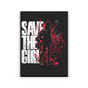 Save the Girl - Canvas Print