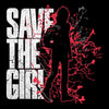 Save the Girl - Shower Curtain
