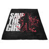 Save the Girl - Fleece Blanket