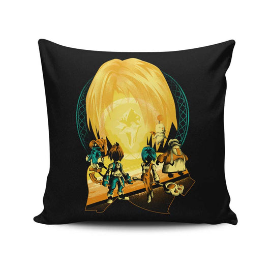 Savior of Gaia - Throw Pillow