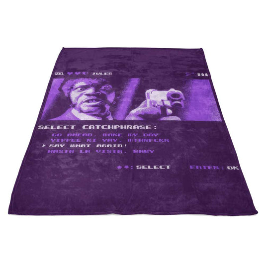 Say What Again - Fleece Blanket