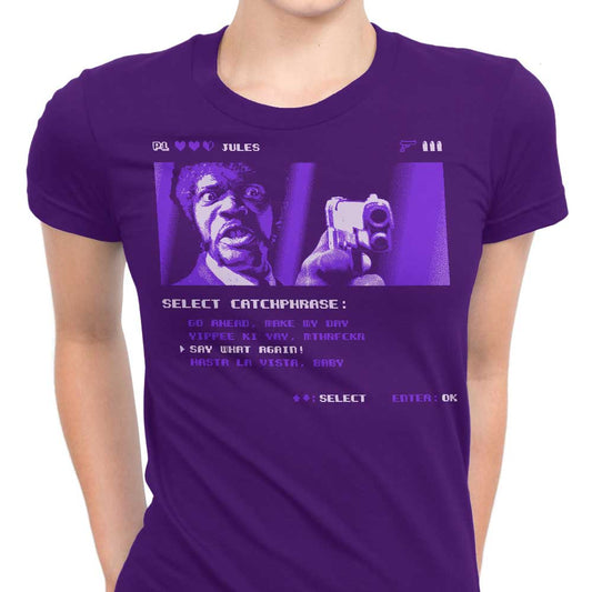 Say What Again - Women's Apparel