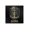 Scandia Black Knights - Metal Print