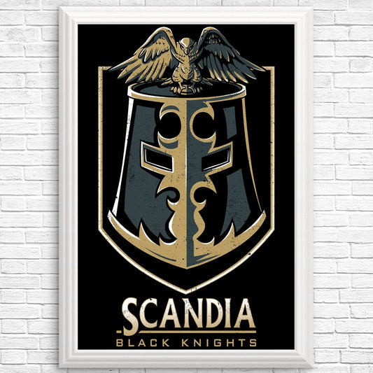Scandia Black Knights - Posters & Prints