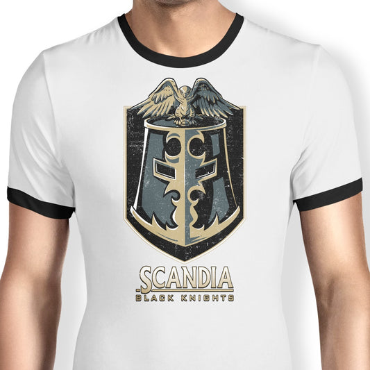 Scandia Black Knights - Ringer T-Shirt