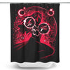 Scarlet Chaos - Shower Curtain
