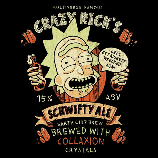 Schwifty Ale - Throw Pillow