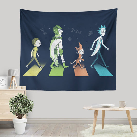 Schwifty Road - Wall Tapestry