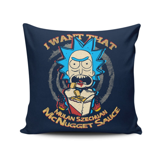 Schwifty Sauce - Throw Pillow