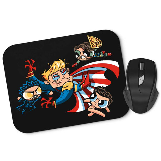 Scorched Puff Boys - Mousepad