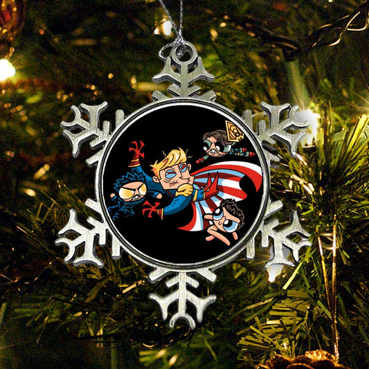 Scorched Puff Boys - Ornament