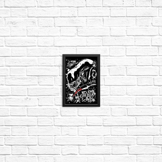 Screaming in Space - Posters & Prints