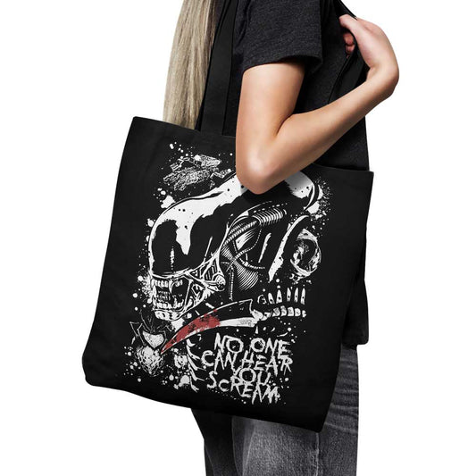 Screaming in Space - Tote Bag
