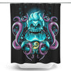 Sea Witch Skull - Shower Curtain