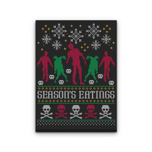 Season's Eatings - Canvas Print