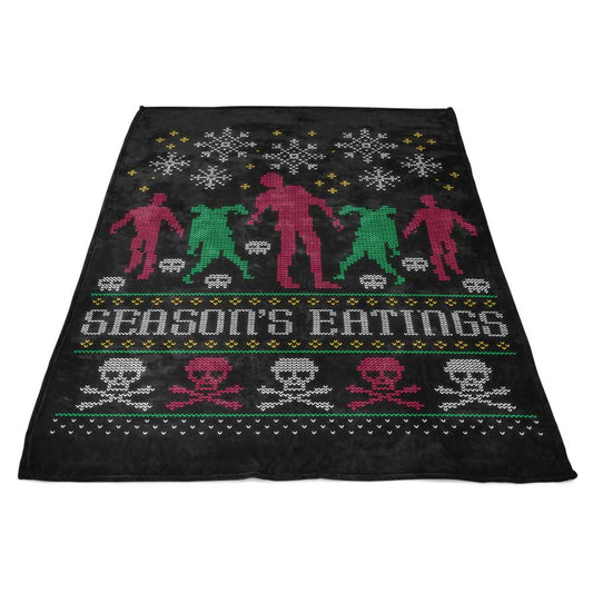 Season's Eatings - Fleece Blanket