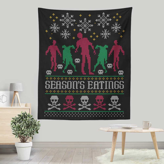 Season's Eatings - Wall Tapestry
