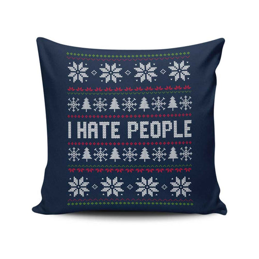 Season's Hatings - Throw Pillow