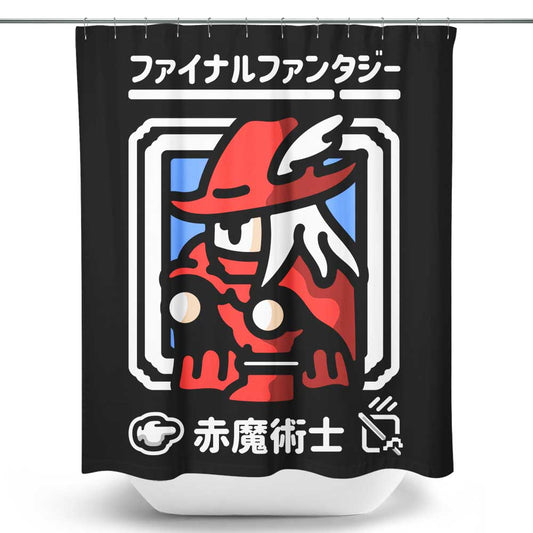Select Red Magic - Shower Curtain