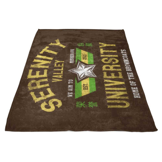 Serenity Valley University - Fleece Blanket