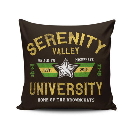 Serenity Valley University - Throw Pillow