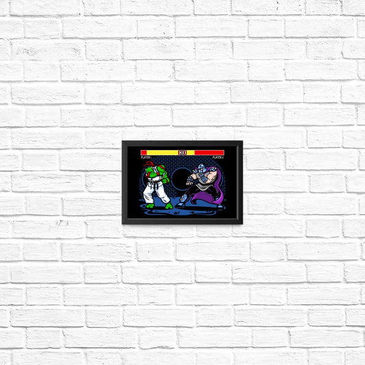 Sewer Fighter - Posters & Prints