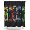Shadow Fighters - Shower Curtain