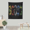Shadow Fighters - Wall Tapestry