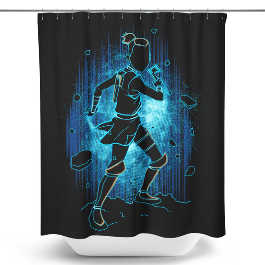 Shadow of the Boomerang - Shower Curtain