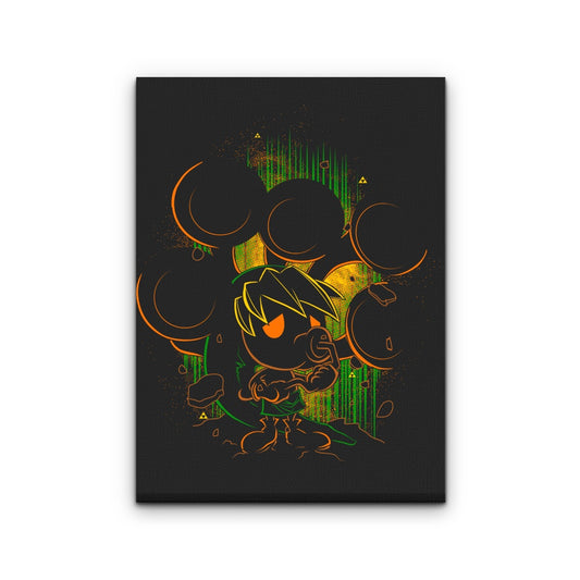 Shadow of the Deku - Canvas Print