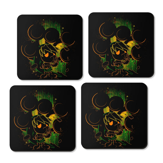 Shadow of the Deku - Coasters