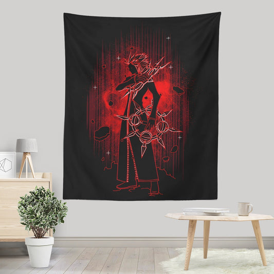 Shadow of the Flames - Wall Tapestry