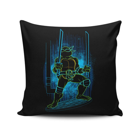 Shadow of the Katanas - Throw Pillow
