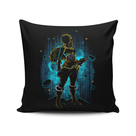 Shadow of the Princess - Throw Pillow