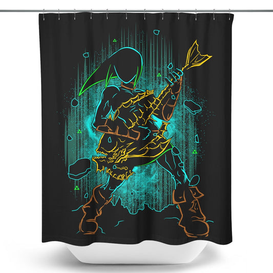 Shadow of the Zora - Shower Curtain