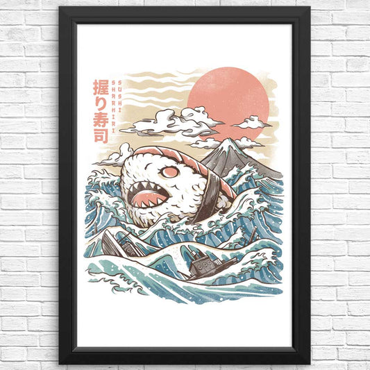 Sharkiri Sushi - Posters & Prints