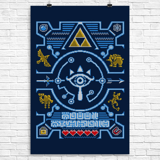 Sheikah Sweater - Poster