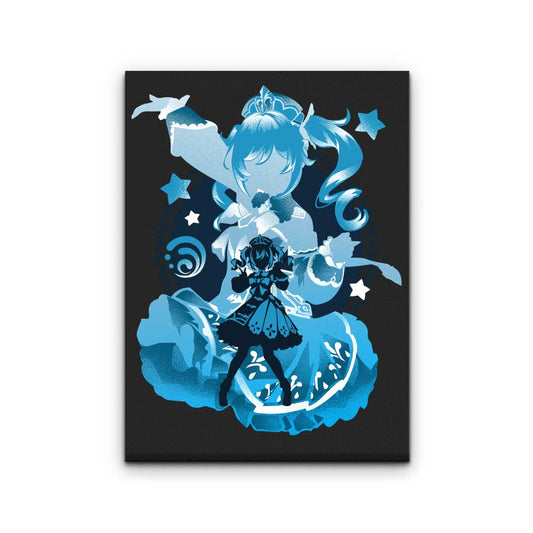 Shining Idol Barbara - Canvas Print