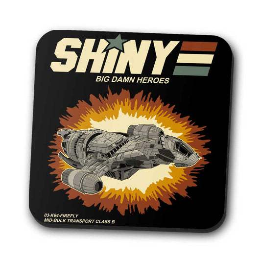 Shiny Heroes - Coasters