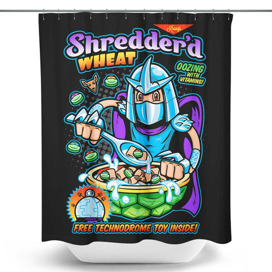 Shreddered Wheat - Shower Curtain