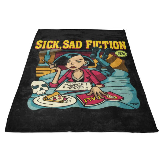 Sick, Sad Fiction - Fleece Blanket