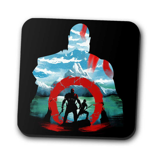 Silhouette of a God - Coasters