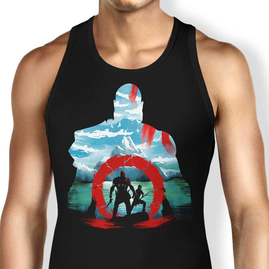 Silhouette of a God - Tank Top
