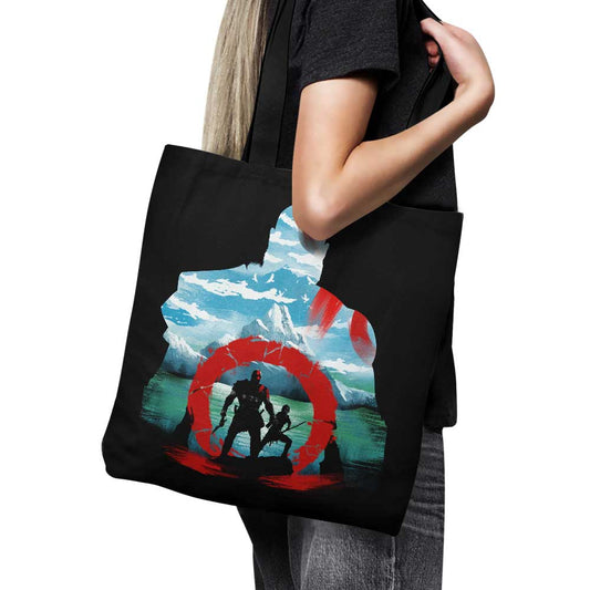 Silhouette of a God - Tote Bag