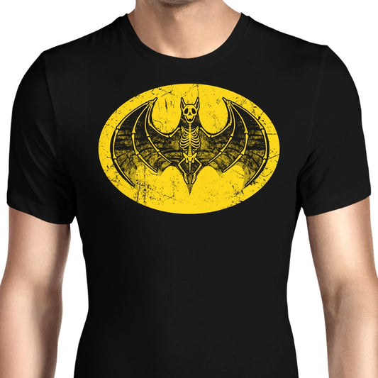 Skeleton Bat Signal - Men's Apparel