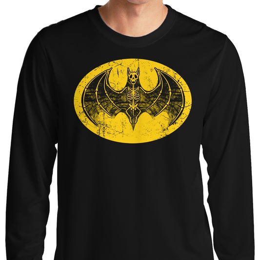 Skeleton Bat Signal - Long Sleeve T-Shirt